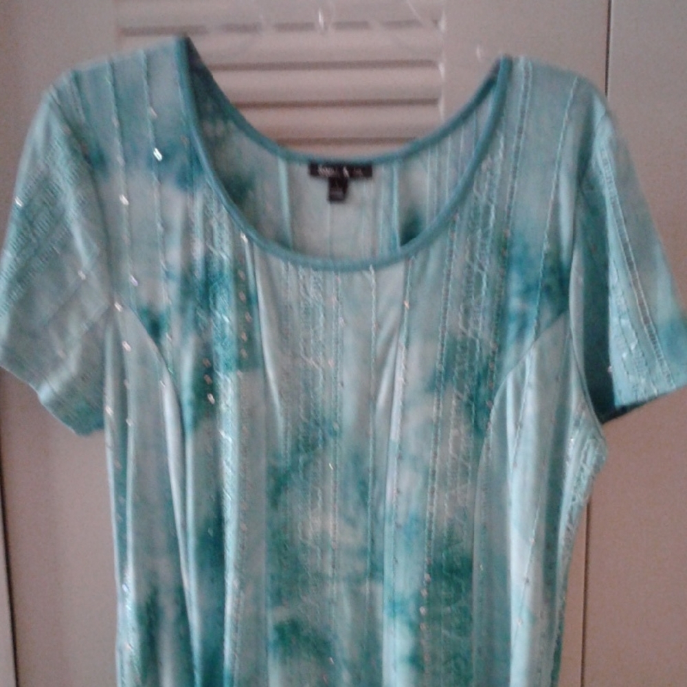 Sami & Jo Teal Embellished Dress